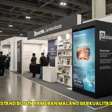 stand booth pameran malang berkualitas